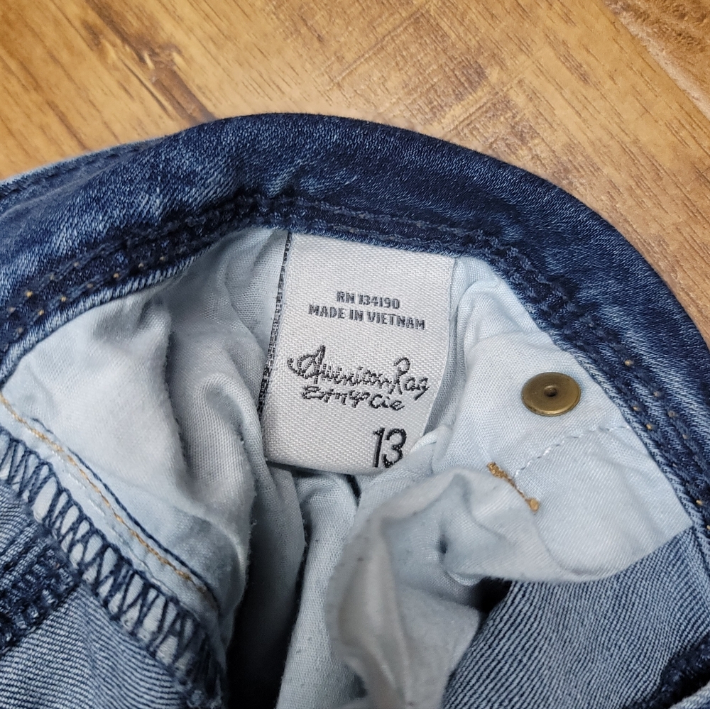 American Rag Cie Floral Embroidered Denim Jeans - Picture 5 of 5